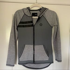 Hurley sweat set - grey - size small